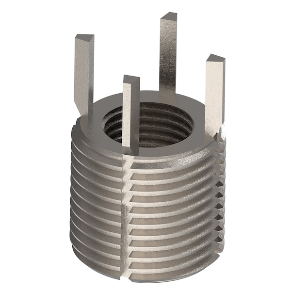 Key Locking Thread Insert, Extra Heavy Wall, 4 Keys, 9/16"-18 Int Thrd Sz, 7/8"-14 Ext Thd Sz, 10 PK