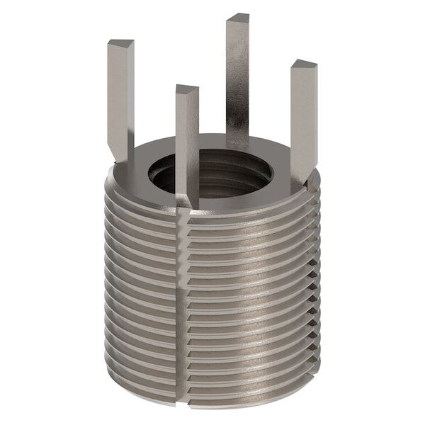 Key Locking Thread Insert, Extra Heavy Wall, 4 Keys, 7/8"-9 Int Thrd Sz, 1 3/8"-12 Ext Thd Sz, 10 PK