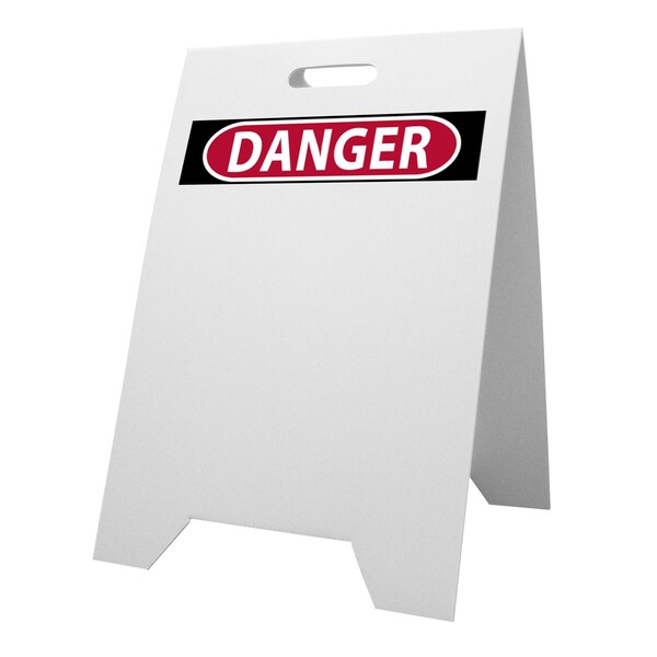 A Frame, Corrugate, 16"x24", Danger