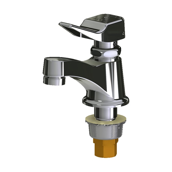 Metering Single Faucet Metering, Single Hole Mount, Chrome plated 1 Hole