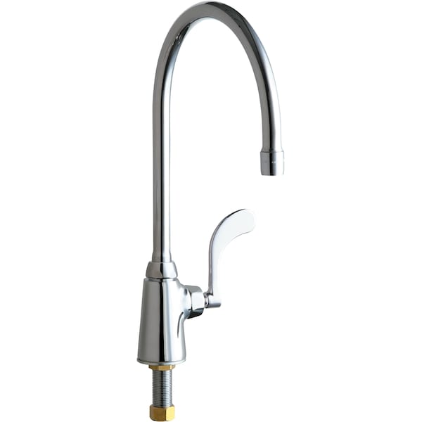 Manual Pantry Sink Faucet, Single Hole Mount, Chrome plated 1 Hole