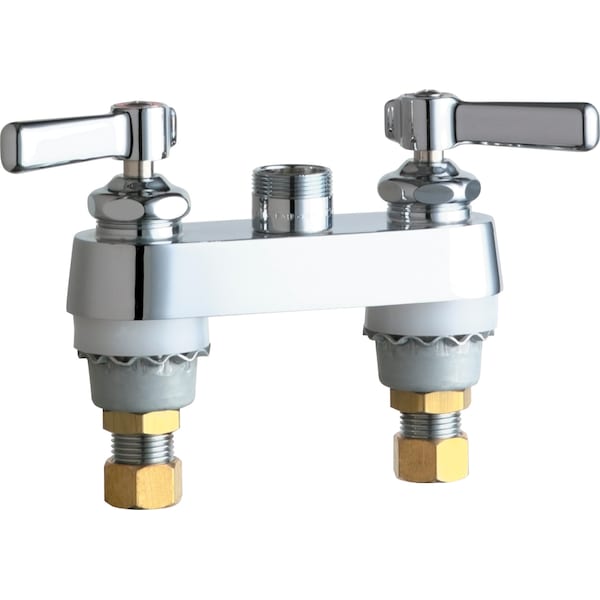 Manual Bar/Pantry Faucet, 4" Mount, Chrome plated