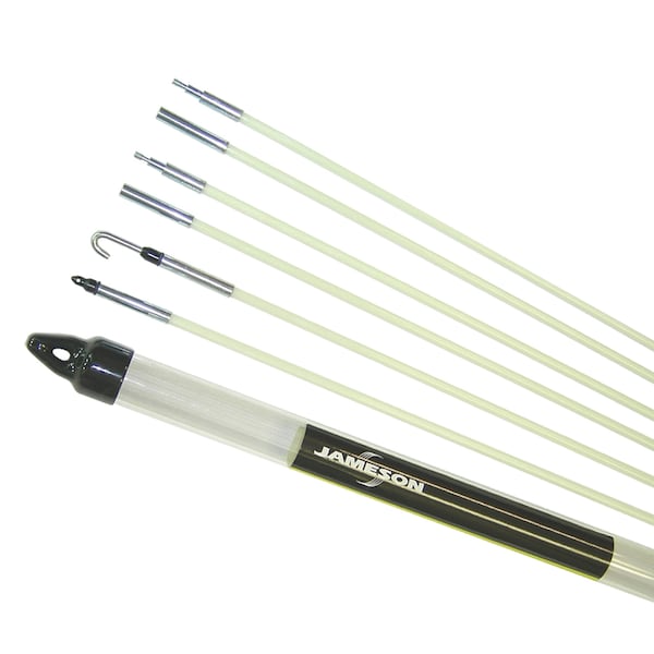 Glow Rod Kit with 18 Feet of Fiberglass Fish Rod