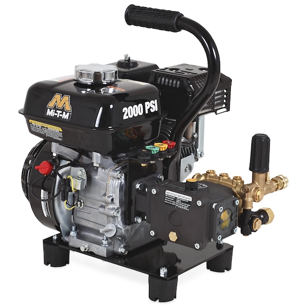 Light Duty 2000 psi 2.7 gpm Cold Water Gas Pressure Washer