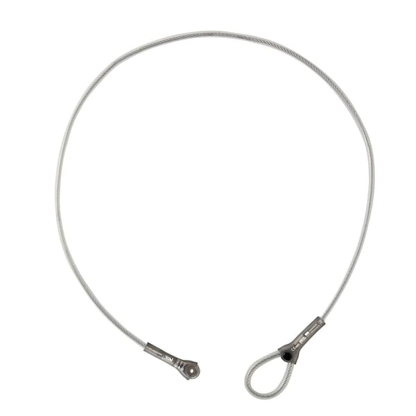 WIRE STROP Anchor Strap, 300 cm, 6.5 mm Diameter Galvanized Steel with Two Sized Terminations