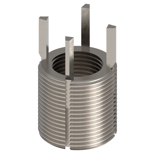 Key Locking Thread Insert, Heavy Wall, Keys, 7/8-"14 Int Thrd Sz, 1 1/4"-12 Ext Thrd Sz, 10 PK