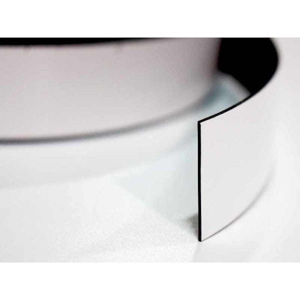 Magnet-Strip, .030", 1"x50, White
