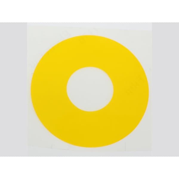 Gauge-Mark Vinyl, Transp, Yellow, 8pcs-3"