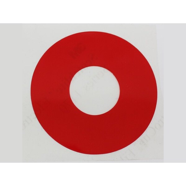 Gauge-Mark Vinyl, Transp, Red, 2pcs-5-1/2"