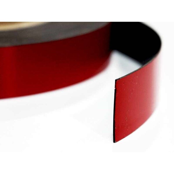 Magnet-Strip, .030", 2"x50, Red