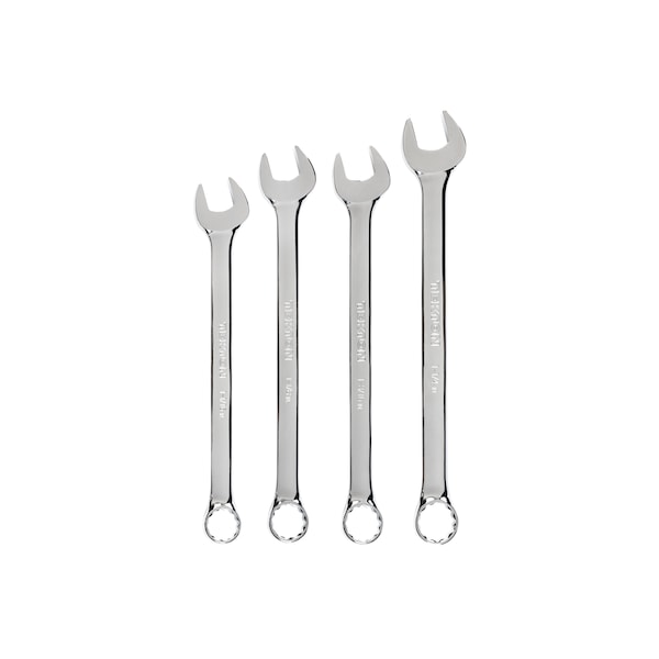 Combination Wrench Set, 4-Piece (1-1/16 - 1-1/4 in.)