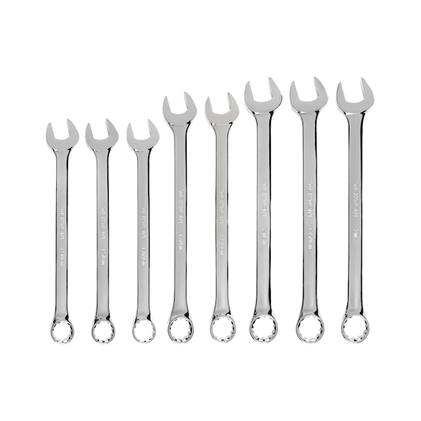 Combination Wrench Set, 8-Piece (1-9/16 - 2 in.)