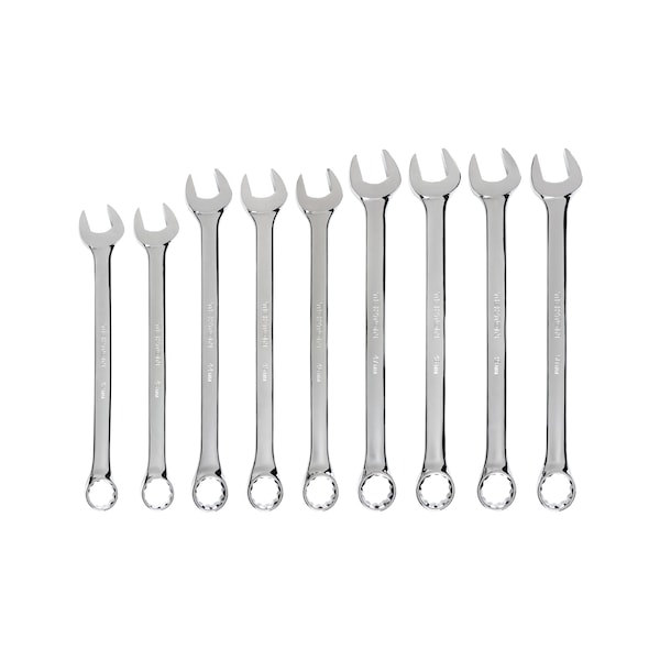 Combination Wrench Set, 9-Piece (42 - 50 mm)