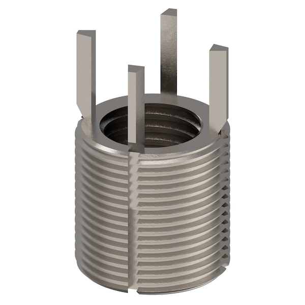 Key Locking Thread Insert, Heavy Wall, 4 Keys, 1"-12 Int Thrd Sz, 1 3/8"-12 Ext Thrd Sz, 10 PK