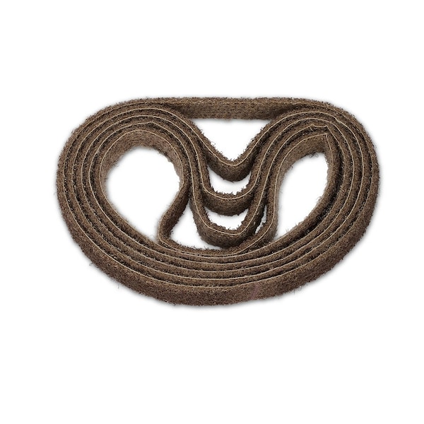 Sanding Belt, 3/4 in W, 20-1/2 in L, Coarse