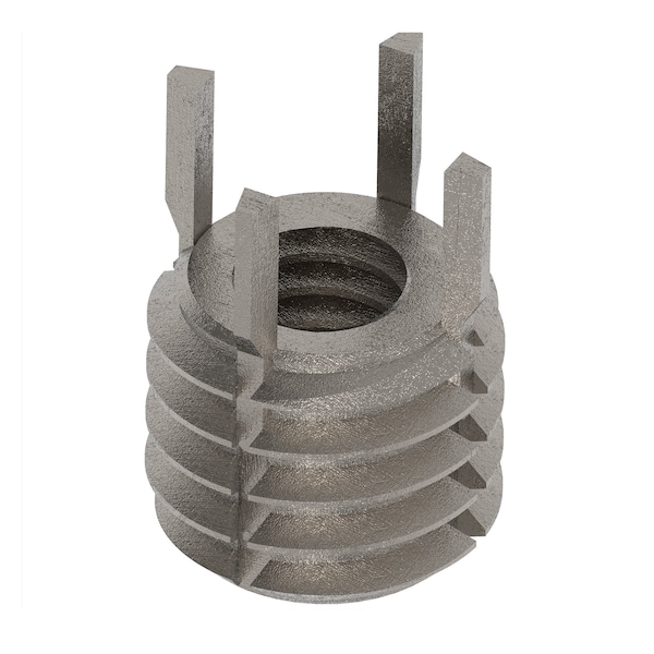 Key Locking Thread Insert, Heavy Wall, 4 Keys, 1/4"-20 Int Thrd Sz, 7/16"-14 Ext Thrd Sz, 10 PK