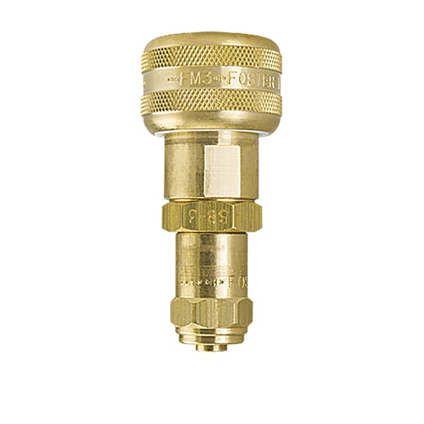 Industrial Interchange, Sockt, Brass, 1/4"