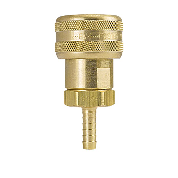 Industrial Interchnge, Sckt, 4Series, Brass