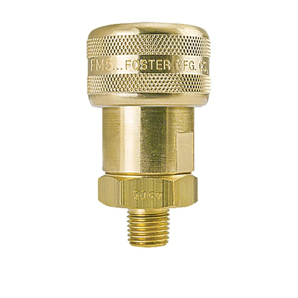 Industrial Interchange, Sckt, Brass, 1-Way
