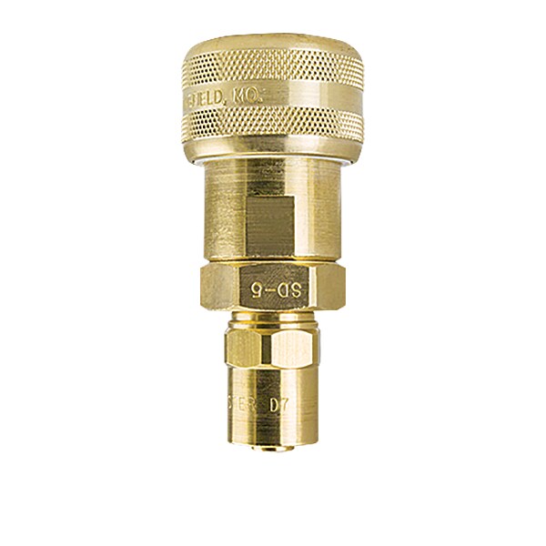 Industrial Interchange, Sckt, Brass, 1/2"