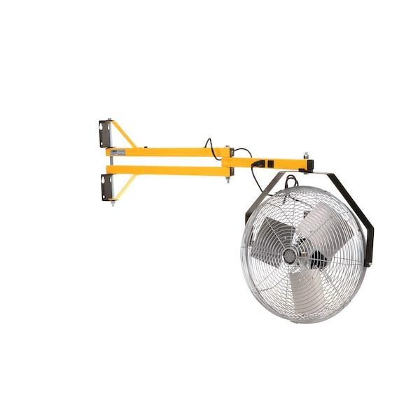 Dock Arm Fan Head, 18 in Blade Dia, 120V