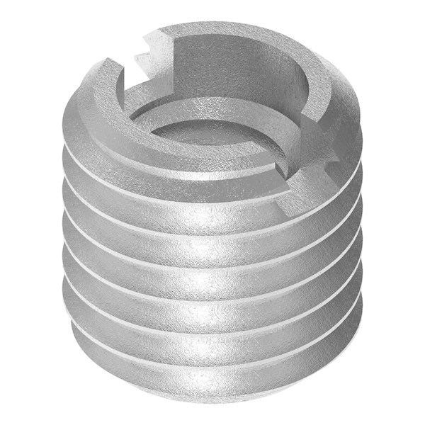 Thin Wall Self Locking Thread Insert, No. 10-32 Int Thrd Sz, 18-8 Stainless Steel
