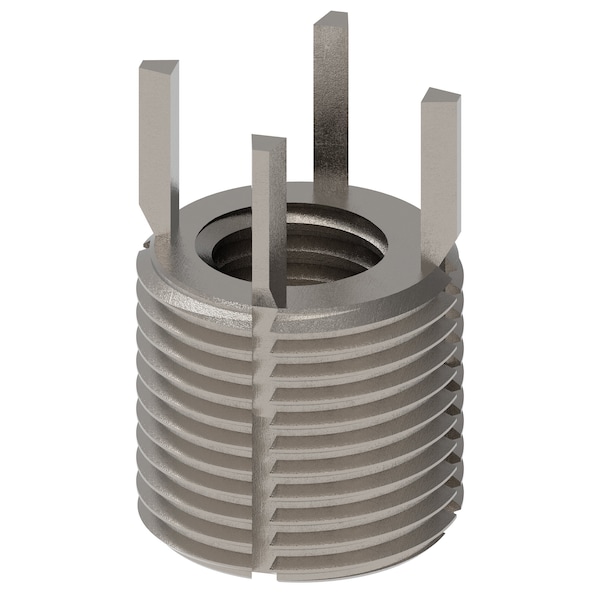 Key Locking Thread Insert, Extra Heavy Wall, 4 Keys, 9/16"-12 Int Thrd Sz, 7/8"-14 Ext Thd Sz, 10 PK