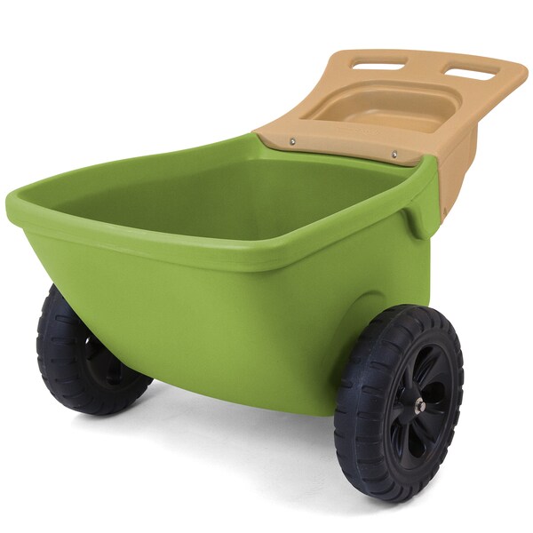 Easy Haul Flat Bed Cart, Resin, 47.5 In L, 31 In W, 14 In H