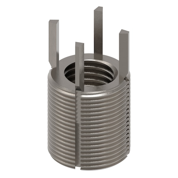 Key Locking Thread Insert, Heavy Wall, Keys, 7/8"-9 Int Thrd Sz, 1 1/4"-12 Ext Thrd Sz, 10 PK
