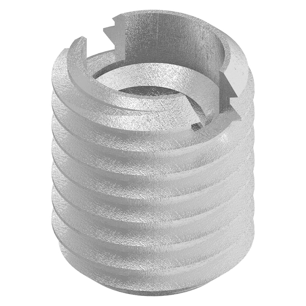 Thin Wall Self Locking Thread Insert, No. 8-32 Int Thrd Sz, 18-8 Stainless Steel