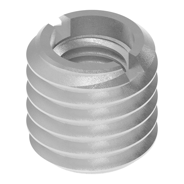 Thin Wall Self Locking Thread Insert, 5/16"-24 Int Thrd Sz, 18-8 Stainless Steel