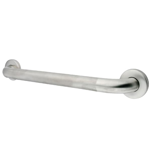 Traditional GB1416CT 16" Stainless Steel Grab Bar, 19" L, Stainless Steel, Brushed Nickel