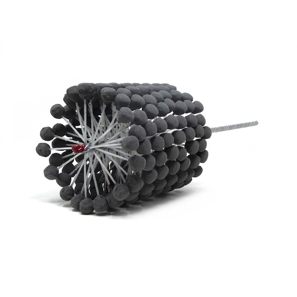 GBD800180Z49 FLEX-HONE, 8.000" (203mm) bore, 17.5" OAL, 180 Grit, Zirconia Alumina No 1549 (Z49)