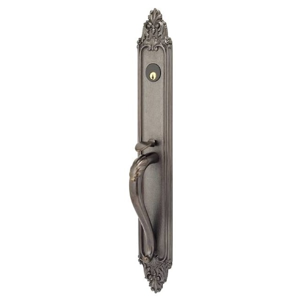 Georgica Single Dummy Exterior Handleset Only Oil Rubbed Bronze