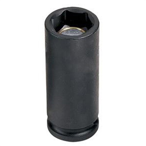 3/8" Drive, 14mm Size, Metric Socket, 6 Points, 14mm, 3/8"D, Impact, 6pt., D, Blk