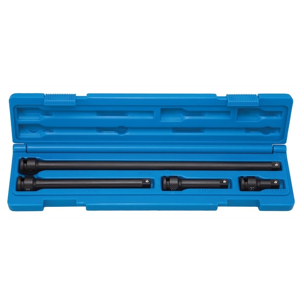 3/8" Drive 4 Piece Impact Extension Set