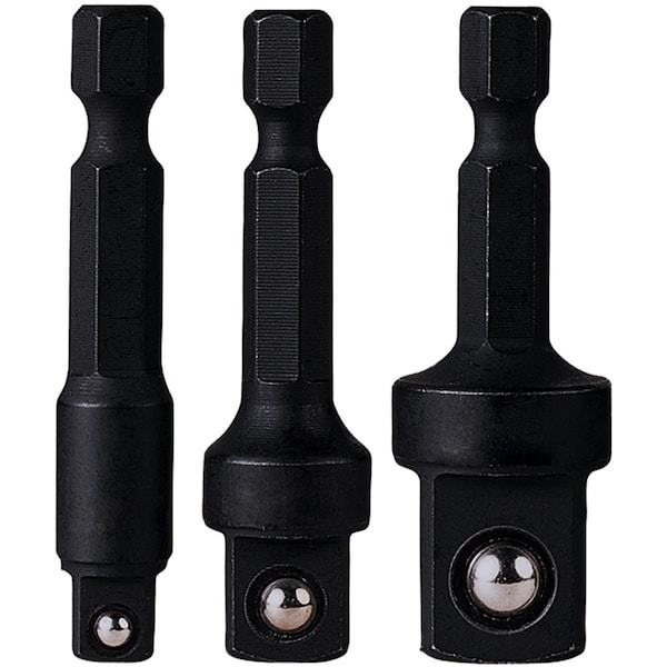 1/4" Drive Impact Set, SAE, 3 pcs