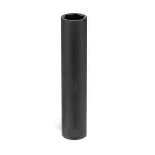 1/2" Drive, 5/8" Size, SAE Socket, 6 Points, Extra-Deep, 1/2" Drive, 5/8