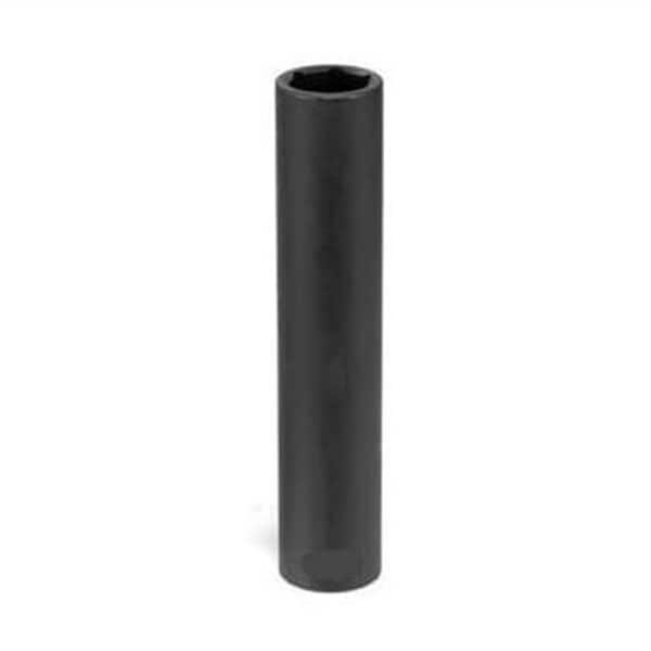 1/2" Drive, 1" Size, SAE Socket, 6 Points, Extra-Deep, 1/2" Drive, 1