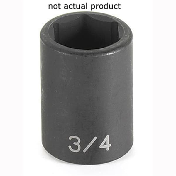 1/2" Drive, 1-9/16" Size, SAE Socket, 6 Points