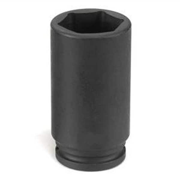 1/2" Drive, 32mm Metric Socket, 6 Points, Spindle Nut, 1/2"Dx32mm, D