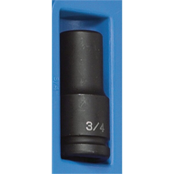 3/4" Drive, 3/4" Size, SAE Socket, 6 Points, 3/4", 3/4"D, 6pt. D