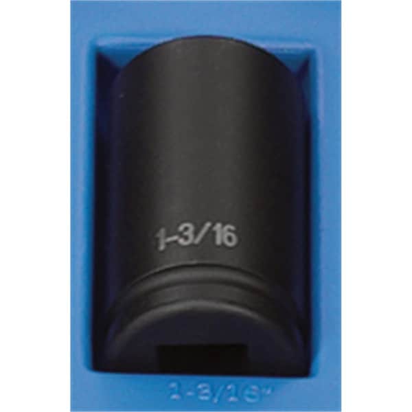 3/4" Drive, 1-3/16" Size, SAE Socket, 6 Points, 1-3/16", 3/4"D, 6pt. D