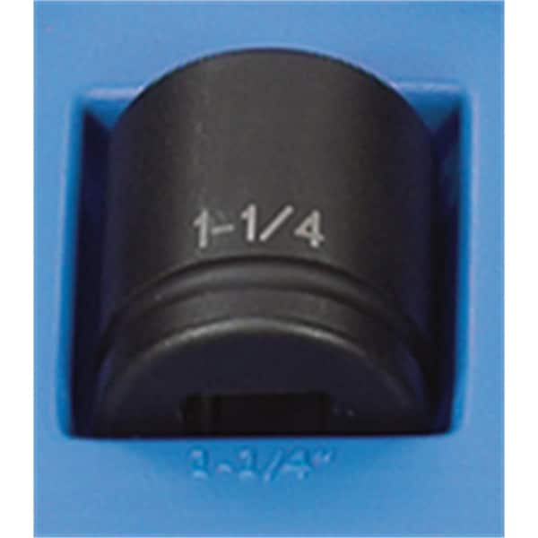 3/4" Drive, 1-1/4" Size, SAE Socket, 6 Points, 1-1/4", 3/4"D, 6pt.