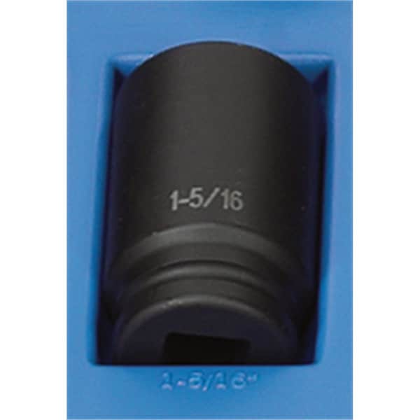 3/4" Drive, 1-5/16" Size, SAE Socket, 6 Points, 1-5/16", 3/4"D, 6pt. D