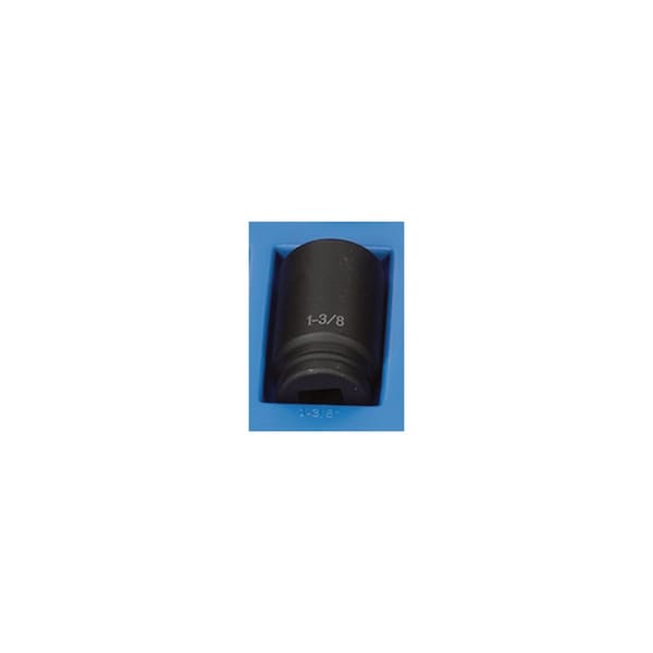 3/4" Drive, 1-3/8" Size, SAE Socket, 6 Points, 1-3/8", 3/4"D, 6pt. D