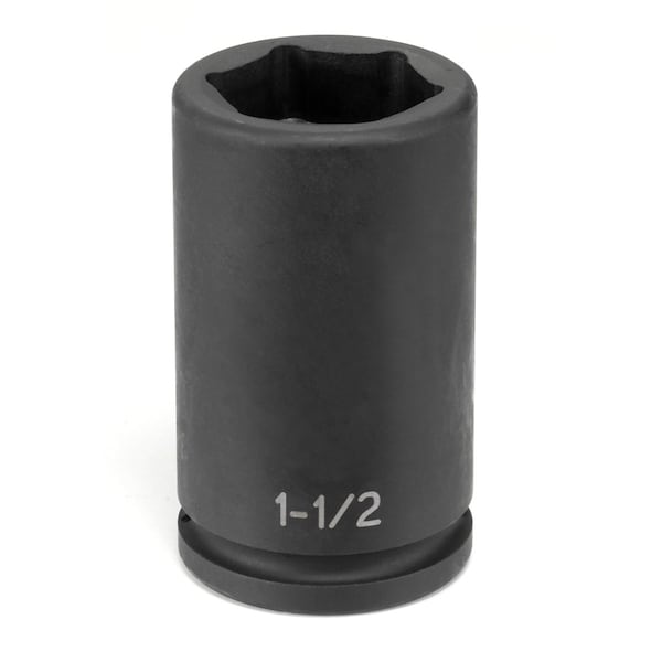 3/4" Drive, 1-1/2" Size, SAE Socket, 6 Points, Budd 1-1/2", 3/4"D, D