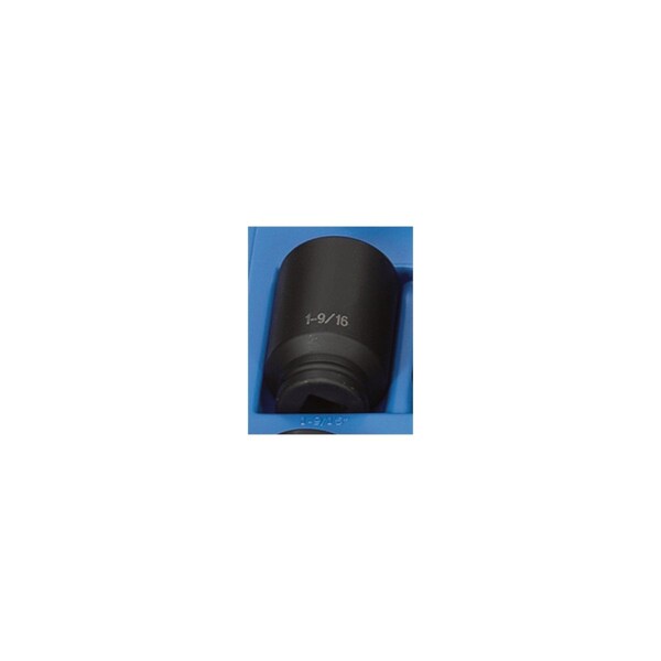 3/4" Drive, 1-9/16" Size, SAE Socket, 6 Points, 1-9/16", 3/4"D, 6pt. D