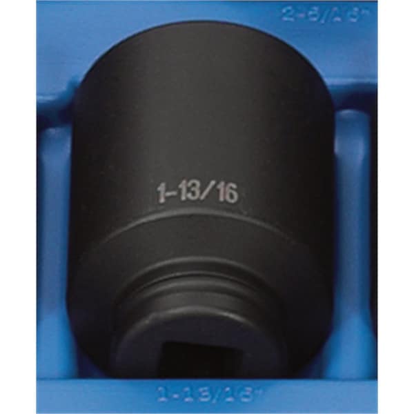 3/4" Drive, 1-13/16" Size, SAE Socket, 6 Points, 1-13/16", 3/4"D, 6pt. D