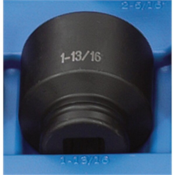 3/4" Drive, 1-13/16" Size, SAE Socket, 6 Points, 1-13/16", 3/4"D, 6pt.
